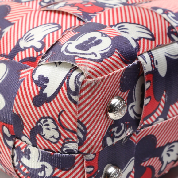 Harveys for Disney Couture Convertible Seatbelt Bag Tote Purse Mickey Mouse - Picture 13 of 16